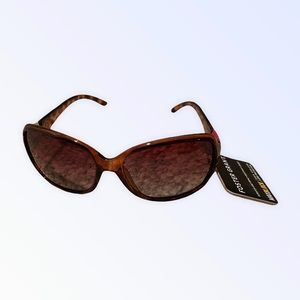 NWT Women’s Accessories Foster Grant Maxblock UVA-B Protection Brown Sunglasses